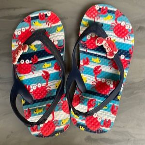 Preowned Crab Sandals size 11/12